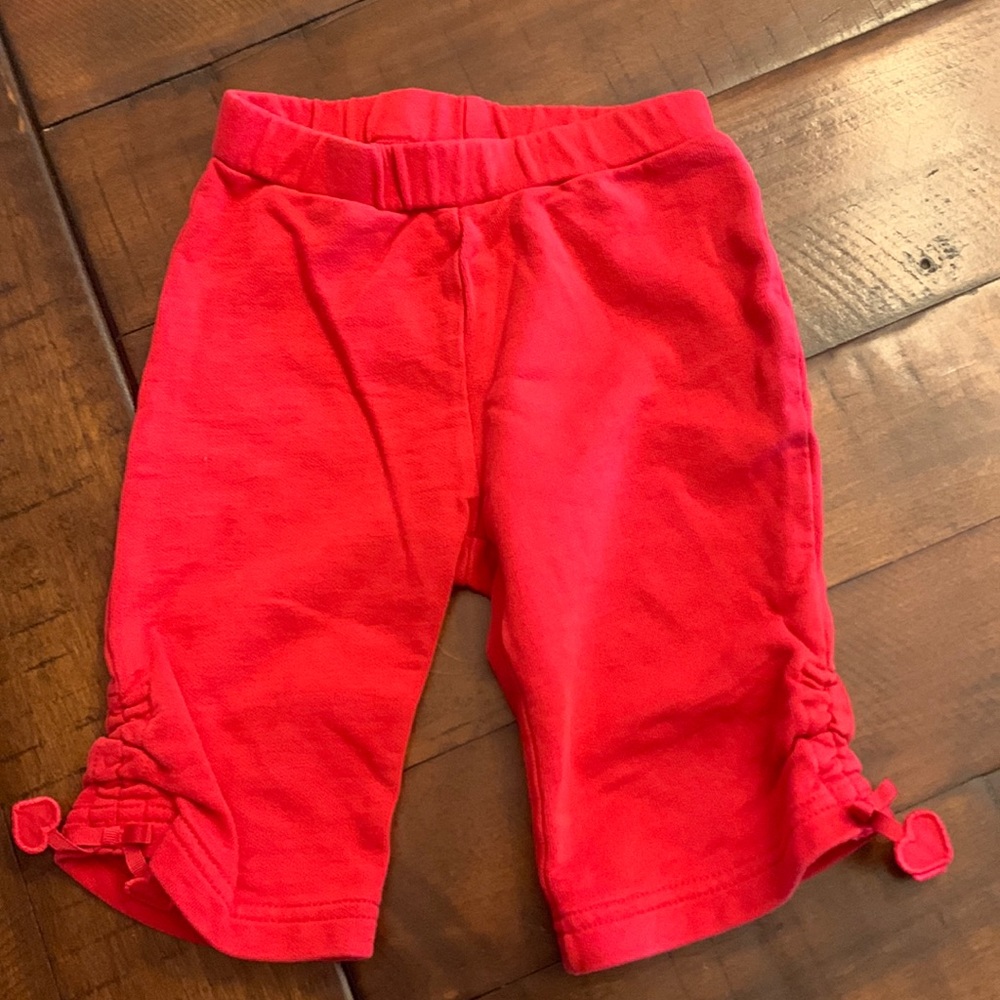 Red pants with hearts